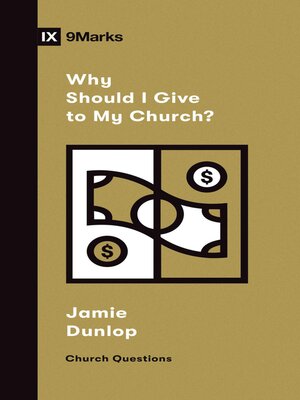 cover image of Why Should I Give to My Church?